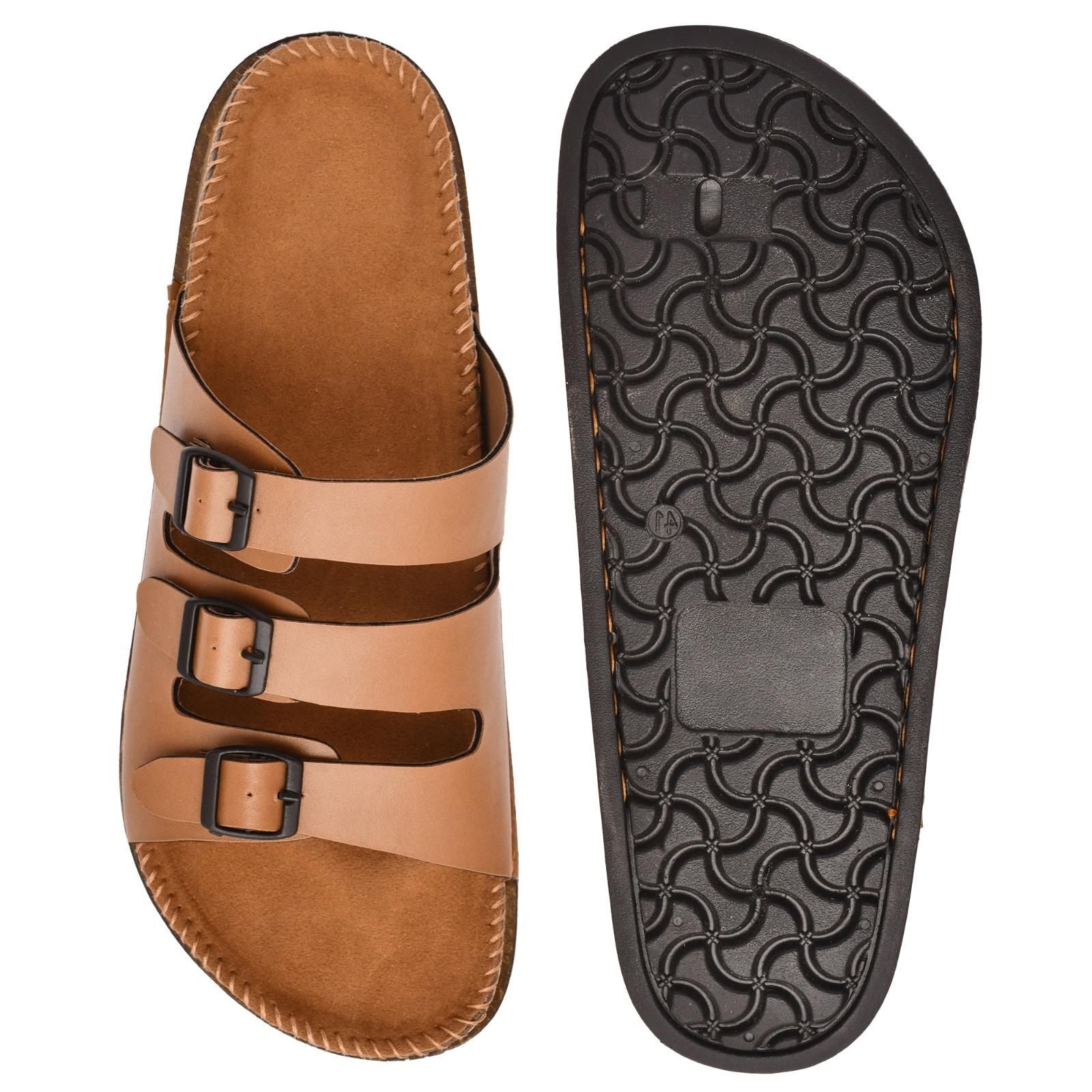 Mens Synthetic Casualwear Slippers - Rugged Lizard