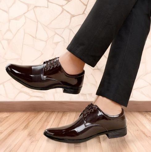 Men's Stylish  Formal Shoes - Rugged Lizard