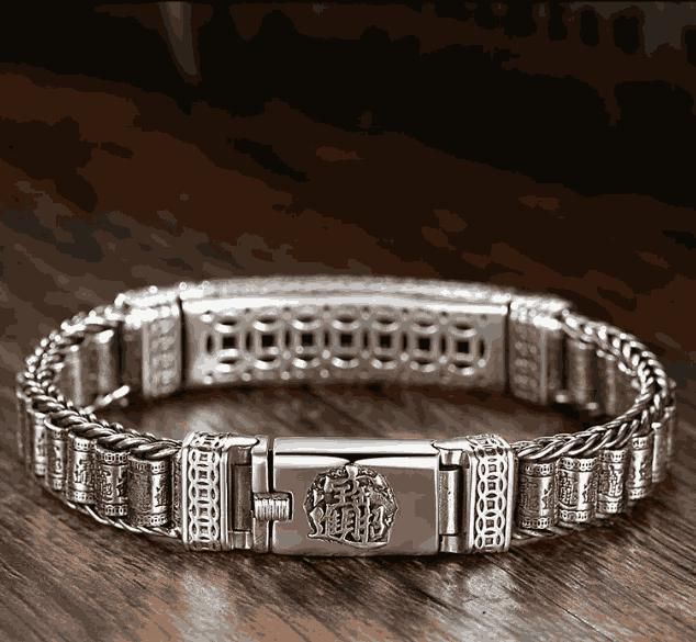 Charm Bracelet Men Cuff Personality Jewelry - Rugged Lizard