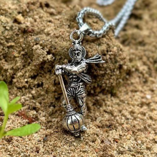 Lord Hanuman Chain With Pendant (Pack of 4) - Rugged Lizard